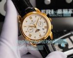 Swiss Patek Philippe Grand Complication Replica Watch Yellow Gold White Dial